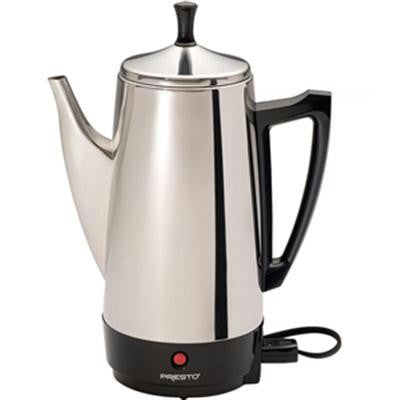 12 Cup Stainless Steel Perk