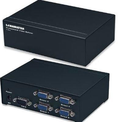 4 Port Prof Video Splitter