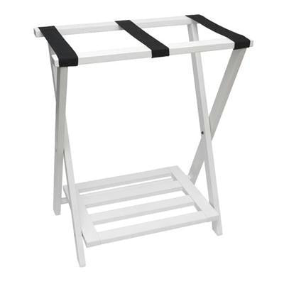 Luggage With Shoe Rack White