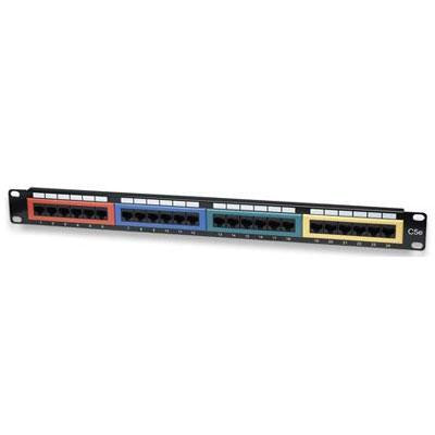 24 Port Cat5e Patch Panel Utp