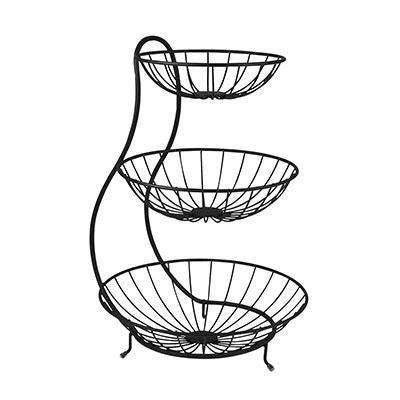 Yumi 3tier Basket Black