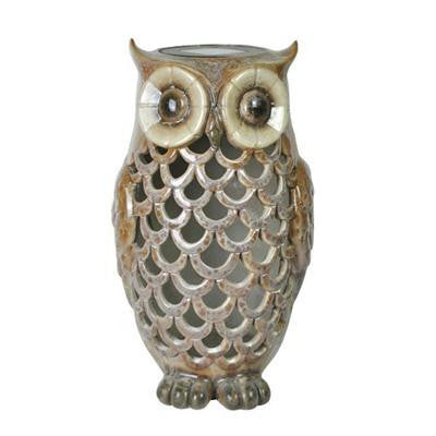 Mr Owl Solar Light Tan
