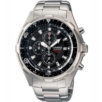 Analog Chrono Resin Band Watch
