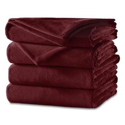 Sunbeam Velvet Full Blnkt Grnt