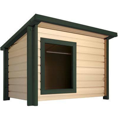 Medium Rustic Lodge Dog House