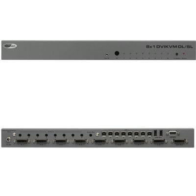 8x1 DVI Kvm Dl Switcher