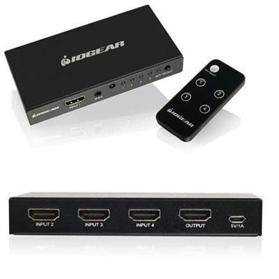 4port4k HDMI Switch And Remote