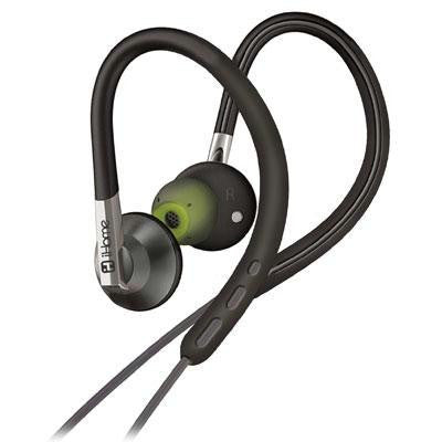 2n1 Sport Earhks With Mic Gry Grn