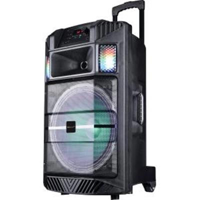 15" Port Bluetooth DJ Speaker With Disco