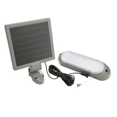 De 10 LED Solar Shed Light