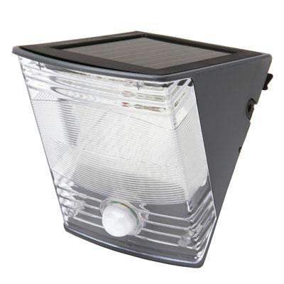 De LED Motion Solar Wall Post