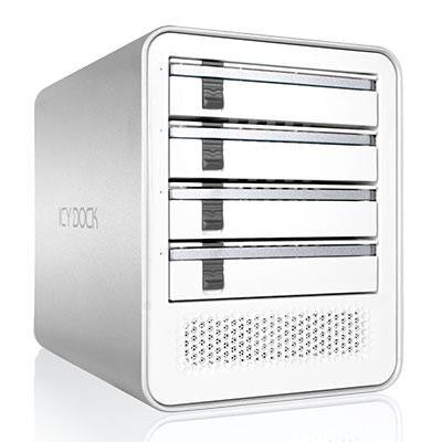4 Bay 3.5" Sata Hdd Enc White
