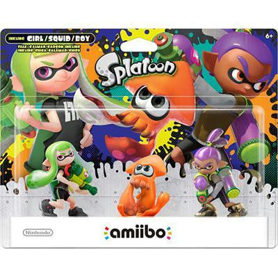 Amiibo Splatoonser 3pk Alt Clr