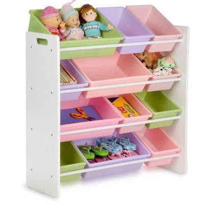 Kids Sort Store Org White Frame