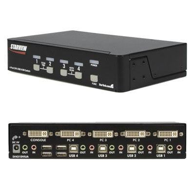 4 Port DVI USB Kvm Switch