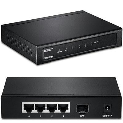 4 Port Gigabt Switch Wsfp Slot