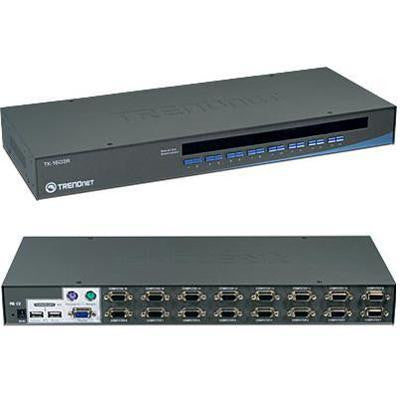 16-port USB Kvm Swt.rack Mount