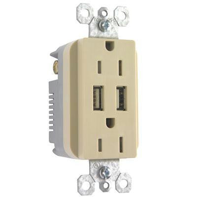 Ps USB Duplex Tr Rcptcl Ivry