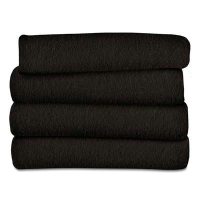 Fleece Heated Throw Walnut