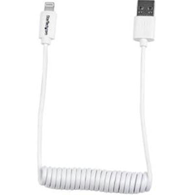 2ft Coiled Lightning Cable