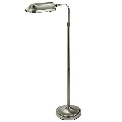 Heritage Flr Lamp Ant Brsh Nkl