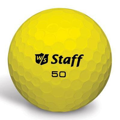 50 Elite Golf Balls Yellow