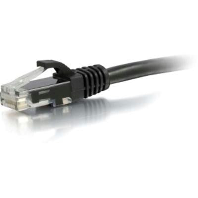15' Cat6a Snagless Utp Cable Blk