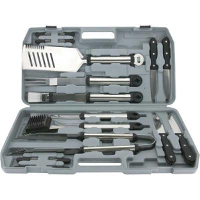 18 PC Grilling Tool Set With Case