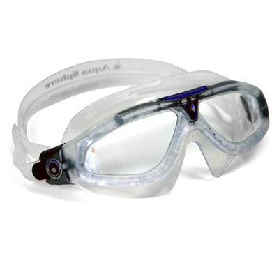 Seal Xp Mask Clear Lens Silver