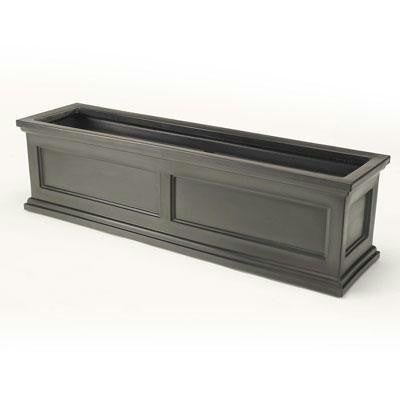 Madison 34" Flower Box Black