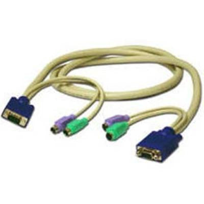30' 3 In 1 VGA Extension Cable