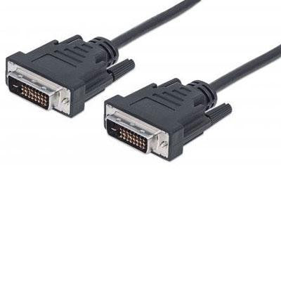 15' Dvi124 Dl M To M Cable Blk