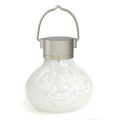 Glow Solar Tea Lantern White