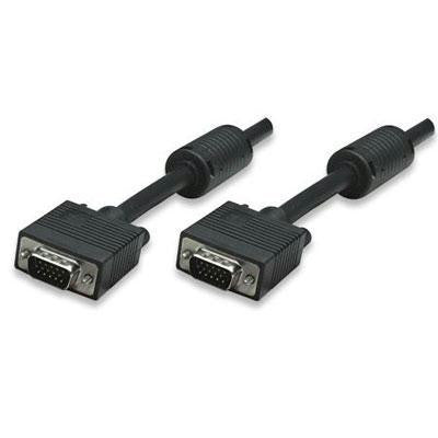 33' SVGA Cable Hd15 Male to Male With Core