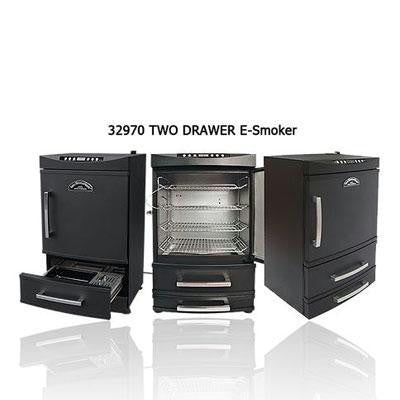 32" Electric Smoker With 2drwr