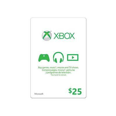 Microsoft Live Card 25 Dollars