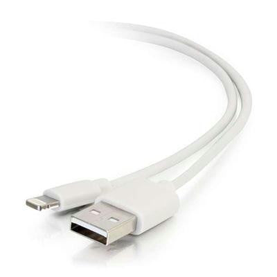 1m USB A To Lightning Cable Wht