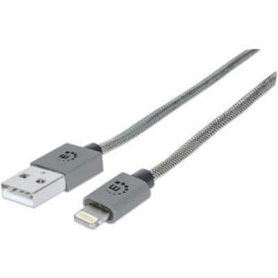 3ft USB To Lightning Alum Gray