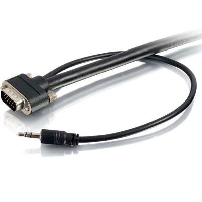 25' Sel VGA 3.5mm Aw Cable M M