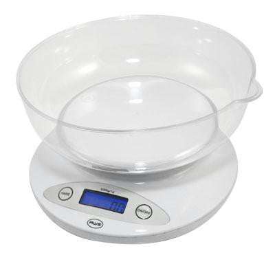 Bowl Kitchen Scale White