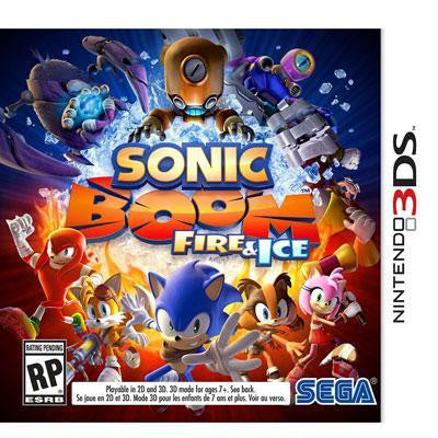 Sonic Boom Fire And Ice 3ds