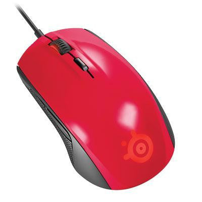 Rival 100 Mouse Red