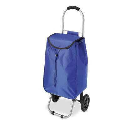 Rolling Bag Cart Blue