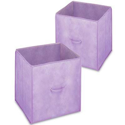 14" Collapsible Cubes Purple