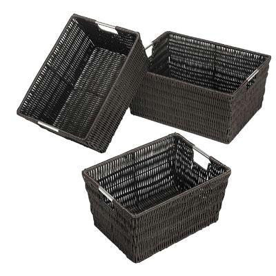 Rattique Baskets Set Of 3 Espr