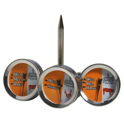 Button Thermometers Set Of 4