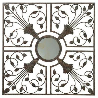 Moorish Rust Mirror Wall Art