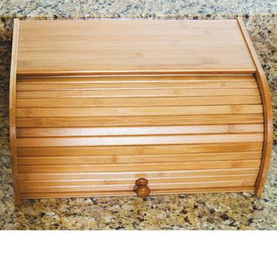 Bamboo Rolltop Bread Box
