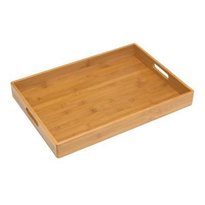 Bamboo Serving Tray Solid