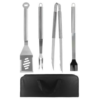Br 5 PC Grill Tool Set With Case